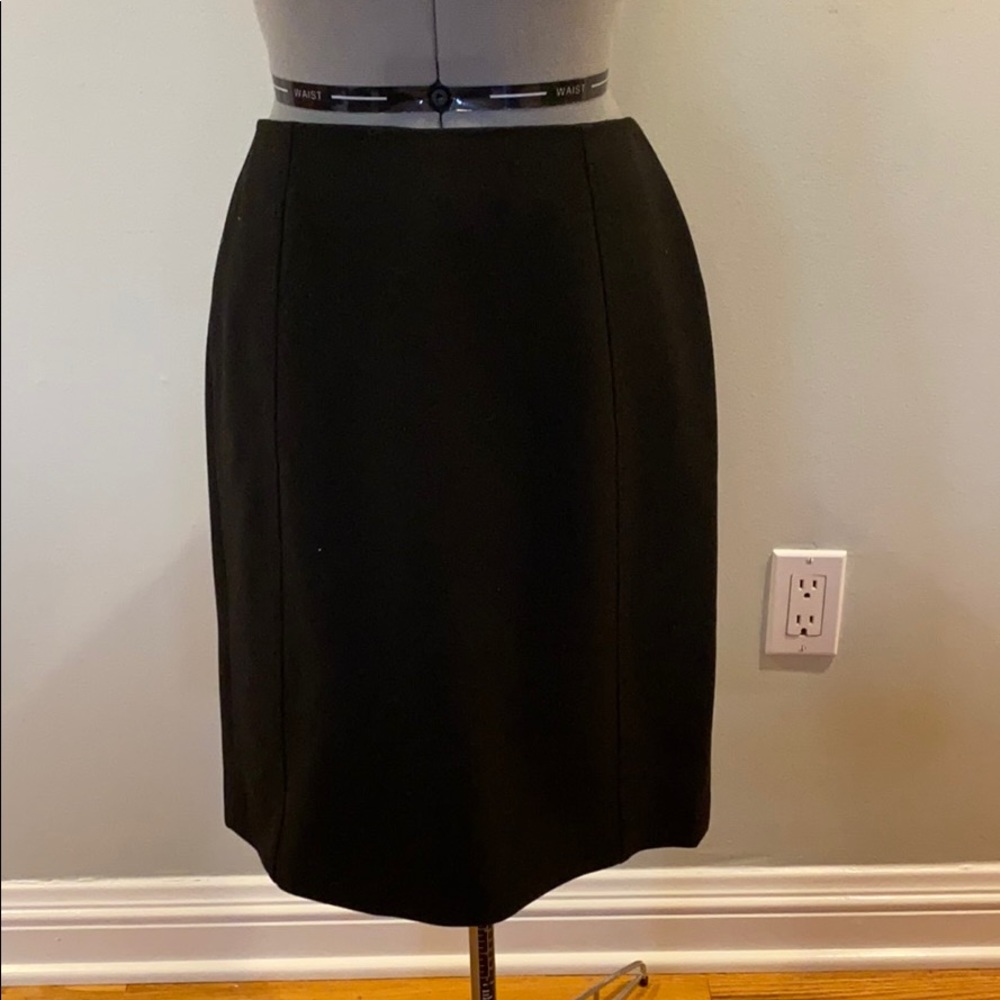 Like New Black Pencil Skirt by Halogen in Petite